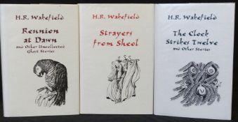 HERBERT RUSSELL WAKEFIELD: 3 titles: THE CLOCK STRIKES TWELVE AND OTHER STORIES, Ashcroft, British