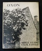 JOHN PIPER: OXON [SHELL GUIDE], London, B T Batsford [1938], 1st edition, 4to, original cloth,
