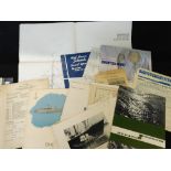 Assorted marine catalogues and ephemera including Dredgers