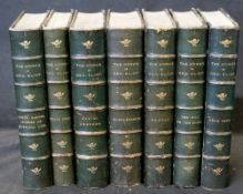 GEORGE ELIOT: NOVELS OF, Edinburgh and London, William Blackwood & Sons, circa 1890, 7 vols,