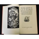 HORATIO NELSON, VISCOUNT NELSON: NELSON'S LETTERS FROM THE LEEWARD ISLANDS, ed Geoffrey Rawson,