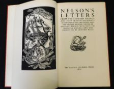 HORATIO NELSON, VISCOUNT NELSON: NELSON'S LETTERS FROM THE LEEWARD ISLANDS, ed Geoffrey Rawson,