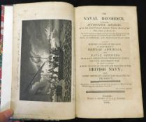 ANON: THE NAVAL RECORDER CONTAINING AUTHENTICK MEMOIRS OF THE LATE LORD VISCOUNT ADMIRAL NELSON,