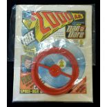 2000 AD ISSUE NO 1 1977, with free gift, original pictorial wraps, vgc