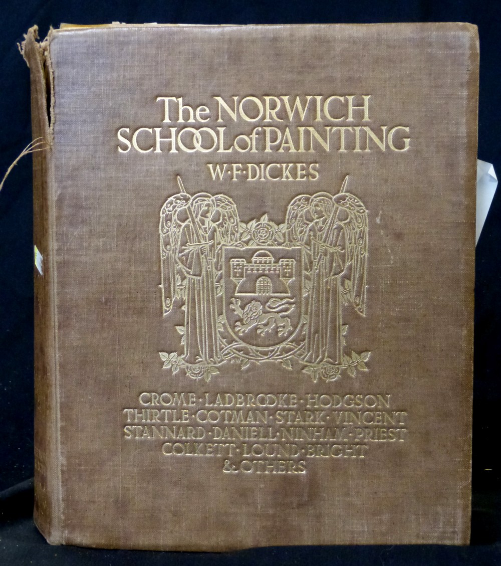 WILLIAM FREDERICK DICKES: THE NORWICH SCHOOL OF PRINTING..., London and Norwich, Jarrold & Sons [