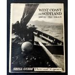 STEPHEN BOHN: WEST COAST OF SCOTLAND, SKYE TO OBAN, SHELL GUIDE, London, Faber & Faber [1939], 1st