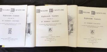 HERBERT CESCINSKY: ENGLISH FURNITURE OF THE EIGHTEENTH CENTURY, London, George Sadler, 1909-11,