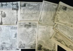 PACKET: 26 Moule County maps, + one other
