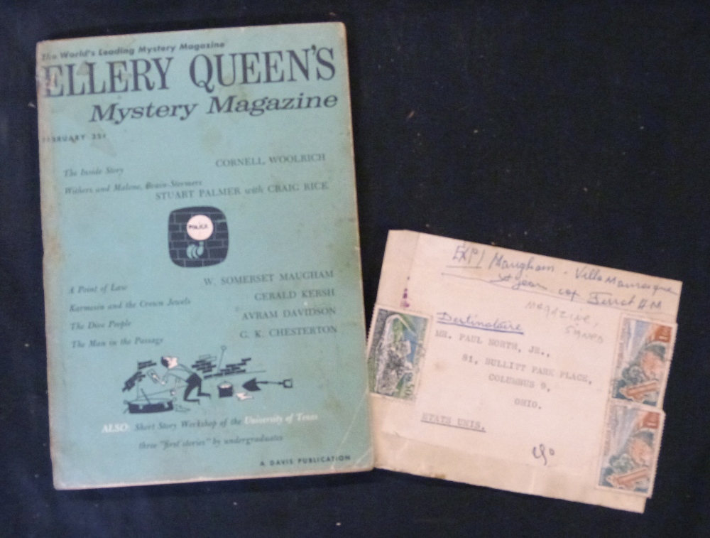 WILLIAM SOMERSET MAUGHAM: A POINT OF LAW, in "Ellery Queen's Mystery Magazine", New York, February