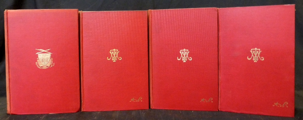 WILLIAM MAKEPEACE THACKERAY: THE WORKS, London, Smith Elder, 1907-08, 14 vols, biographical edition, - Image 2 of 6