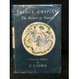 CLIVE STAPLES LEWIS: PRINCE CASPIAN, THE RETURN TO NARNIA, ill Pauline Baynes, London, Geoffrey