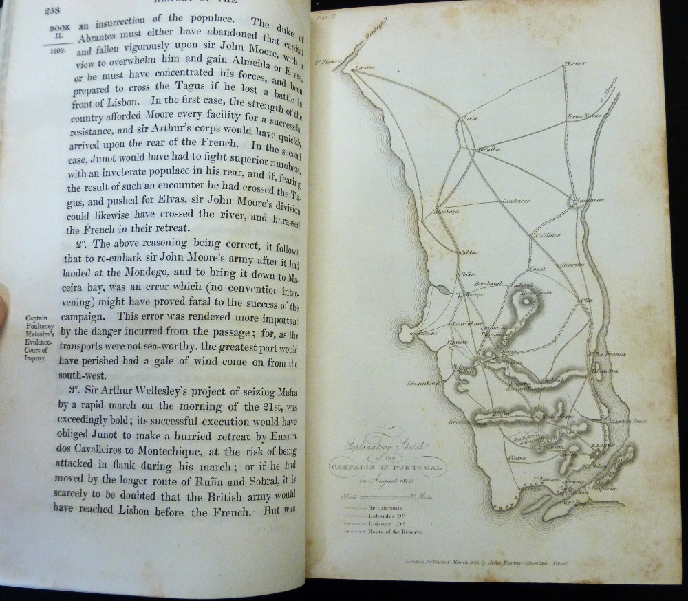 SIR WILLIAM FRANCIS PATRICK NAPIER: HISTORY OF THE WAR IN THE PENINSULA AND IN THE SOUTH OF FRANCE - Image 3 of 3