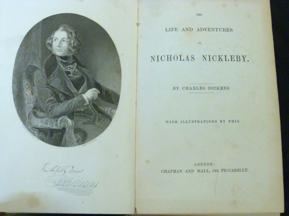 CHARLES DICKENS: THE POSTHUMOUS PAPERS OF THE PICKWICK CLUB, ill R Seymour & H K Browne, London,