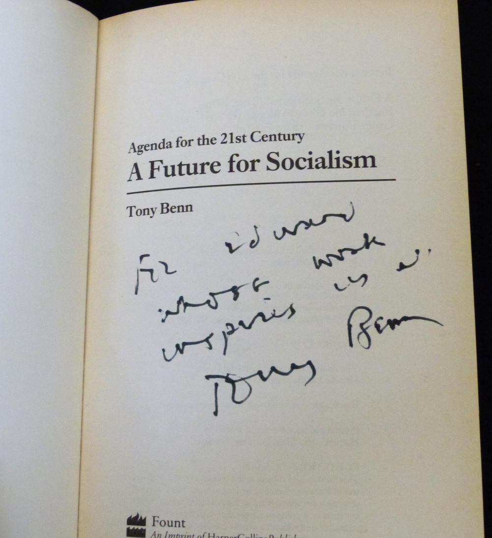 TONY BENN: 4 titles: DIARIES, 1987-90, 1992, 1992, 2002, 1st editions, original cloth, dust - Image 2 of 3