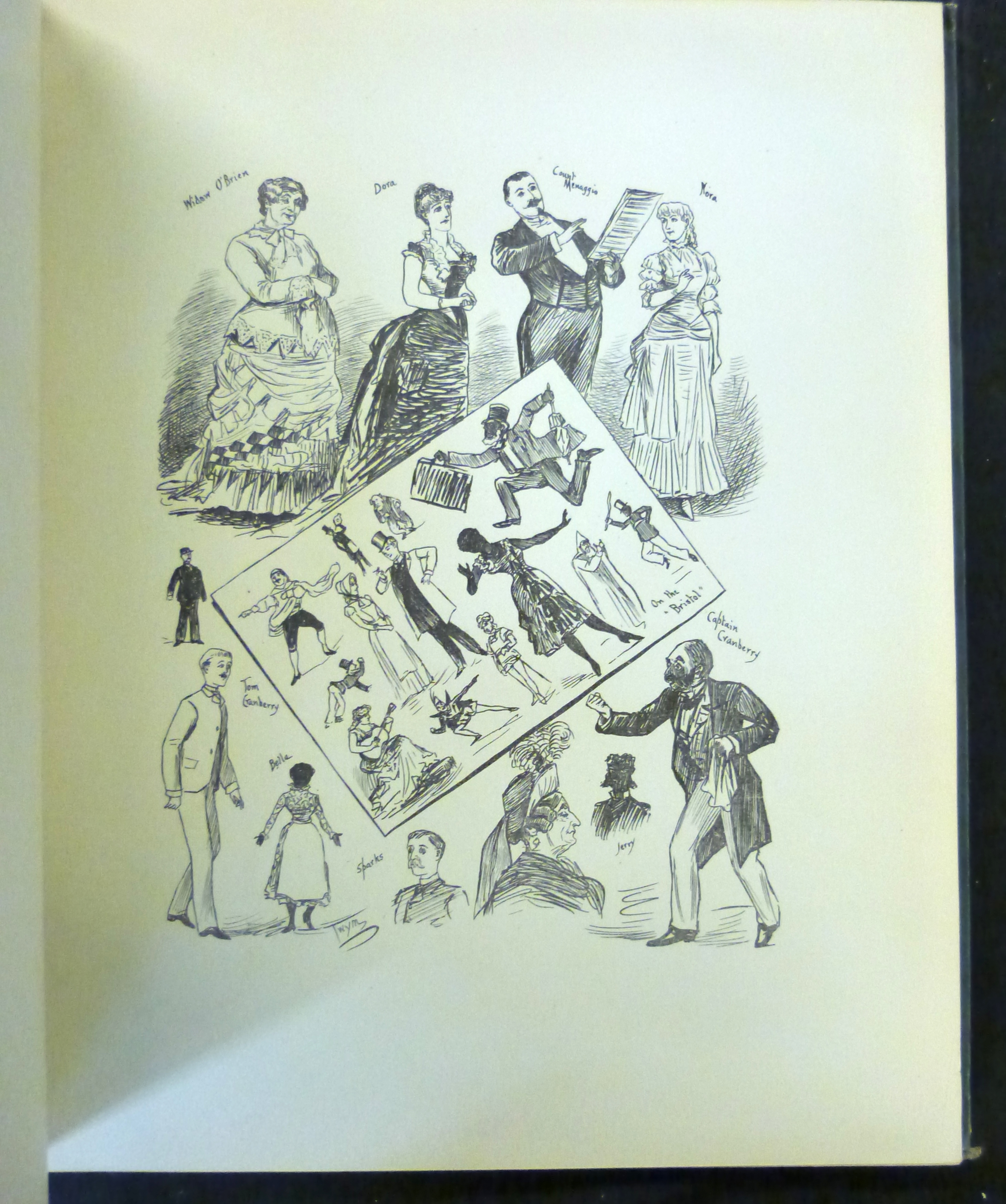 "TWYM" AND "SIR ORACLE": THE DRAMATIC ALBUM OF "QUIZ" FOR 1882, Glasgow, Quiz Office [1883], 1st - Image 4 of 5