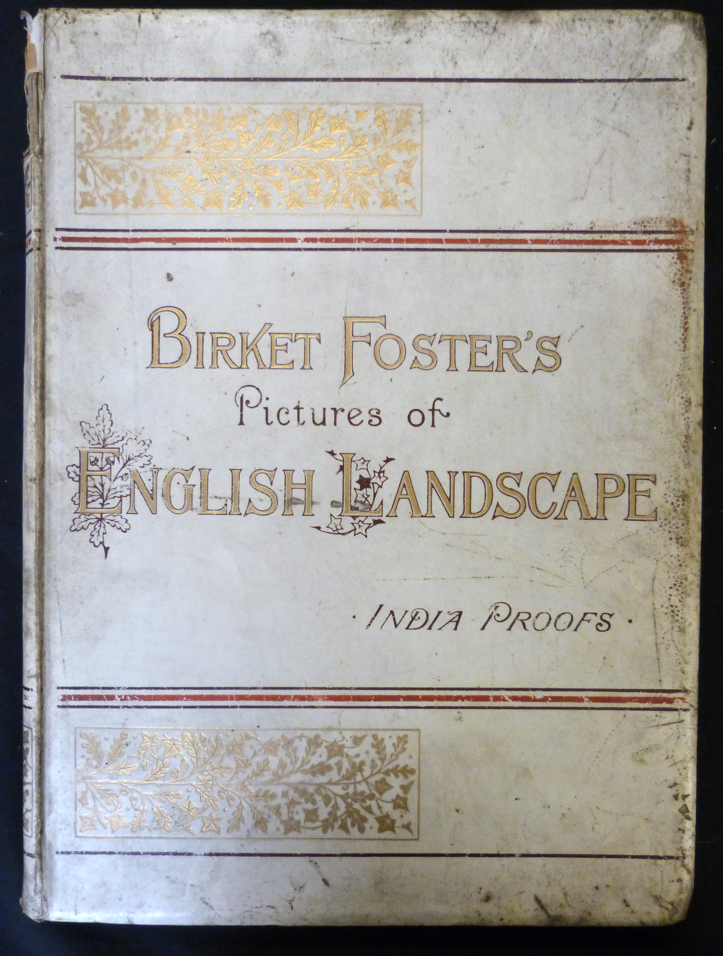 TOM TAYLOR: BIRKETT FOSTER'S PICTURES OF ENGLISH LANDSCAPE ENGRAVED BY THE BROTHERS DALZIEL,