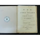 "HARMODIUS": ODE TO LORD NELSON ON HIS CONQUEST IN EGYPT, London, J Moore for T Egerton, 1798, 1st