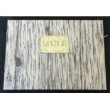 CHRIS ODGERS: MULE, Camborne, Sawhorse Books, 2005, (1000), 1st edition, numbered and signed with