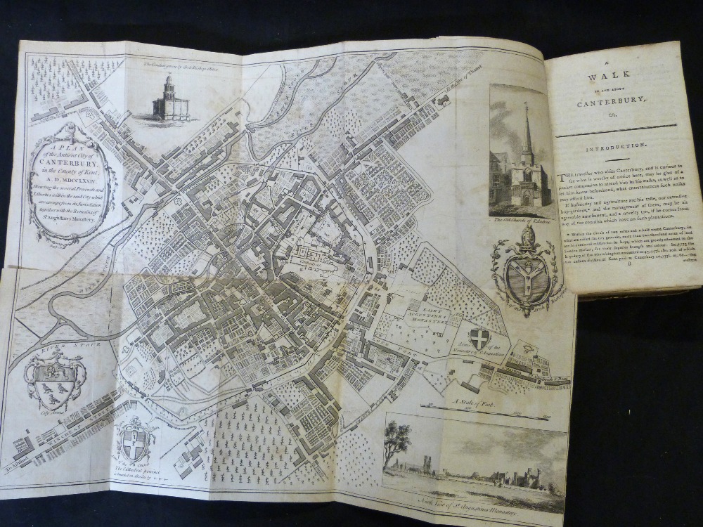 WILLIAM GOSTLING: A WALK IN AND ABOUT THE CITY OF CANTERBURY WITH MANY OBSERVATIONS NOT HITHERTO - Image 2 of 4