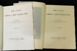 JULIA FRANKAU: THE STORY OF EMMA, LADY HAMILTON, London, MacMillan, 1911 (250), 1st edition, 2 vols,