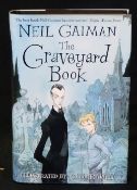 NEIL GAIMAN: THE GRAVEYARD BOOK, ill Chris Riddell, London, Bloomsbury, 2008, 1st edition, signed,