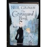 NEIL GAIMAN: THE GRAVEYARD BOOK, ill Chris Riddell, London, Bloomsbury, 2008, 1st edition, signed,