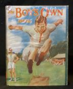 THE BOYS OWN ANNUAL, 1935-36, vol 58, 4 coloured plates as list, 4to, original pictorial cloth, dust