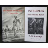 A M BURRAGE: INTRUDERS, NEW WEIRD TALES, ed Jack Adrian, Pen Y Ffordd, Chester, Ashtree Press,