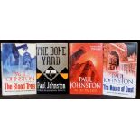 PAUL JOHNSTON: 4 titles: THE BONE YARD, London, Hodder & Stoughton, 1998, 1st edition, signed,