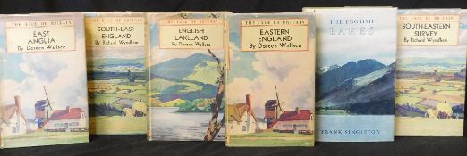 DOREEN WALLACE: 3 titles: EAST ANGLIA, London, B T Batsford, 1939, 1st edition, original cloth,
