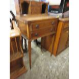 REPRODUCTION SMALL DESK OR BUREAU PLAT WITH FOLDING WRITING SURFACE