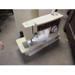 CASED ELECTRIC SINGER SEWING MACHINE
