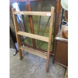 FOLDING WOODEN CLOTHES HORSE