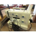 BERNETTE 440 VINTAGE ELECTRIC SEWING MACHINE WITH FOOT PEDAL