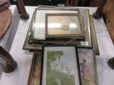 QUANTITY OF FRAMED PRINTS AND PICTURES