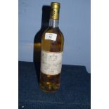 1 bt 1983 Ch Suduiraut, Sauternes