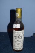 1 hlf 1983 Ch Rabaud Promis, Sauternes