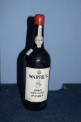 1 bt 1963 Warre Vintage Port