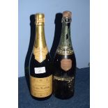 1 bt NV Nicolas Feuillatte Champagne t/w 1 bt NV Bassereau Sparkling (2)