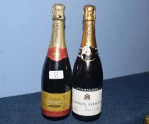 1 bt NV Bredon Champagne, t/w 1 bt NV Charles Denner Champagne (2)