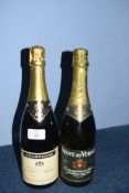 1 bt NV Pol Aime Champagne t/w 1 bt NV Veuve du Vernay Sparkling (2)