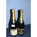 1 bt NV Pol Aime Champagne t/w 1 bt NV Veuve du Vernay Sparkling (2)