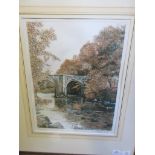 SIGNED JAMES CLARK PRINT OF THE BIG BRIDGE