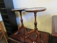 TWO SIDE TABLES