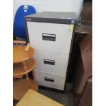 THREE DRAWER FILING CABINET