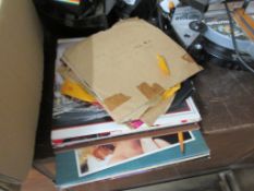 BAG OF LPS AND OTHER GRAMOPHONE RECORDS