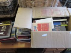 BOX OF VARIOUS HARDBACK AND OTHER REFERENCE BOOKS