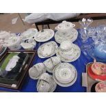 GOOD QUANTITY OF ROYAL DOULTON PROVENCAL DINNER WARES INCLUDING TUREENS, PLATES, CUPS ETC