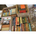 FOUR BOXES OF VARIOUS HARDBACK BOOKS