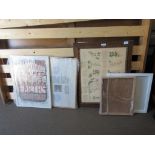 SELECTION OF VARIOUS FRAMED PRINTS AND FRAMES